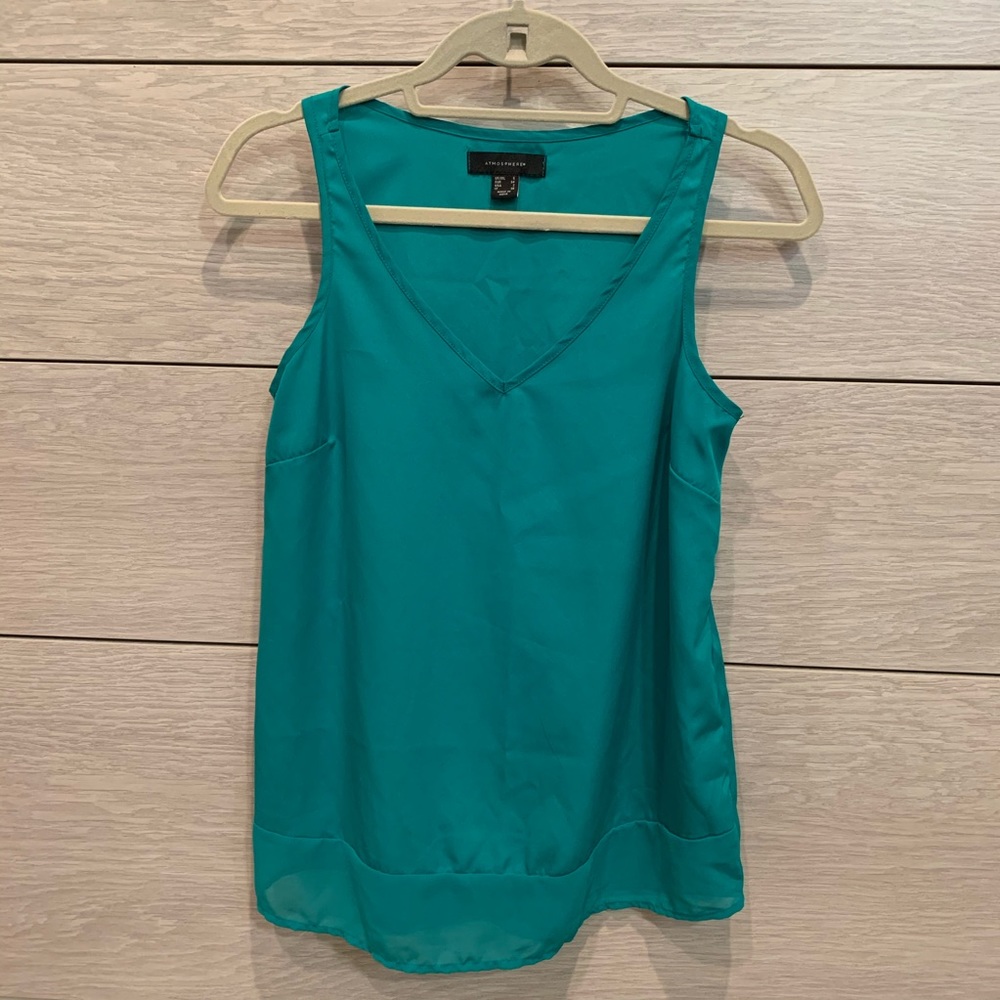 3/$25! Super cute teal blouse!